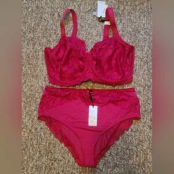 CHANGE Lingerie Scarlet Lace Bra Set - Picture 2 of 7